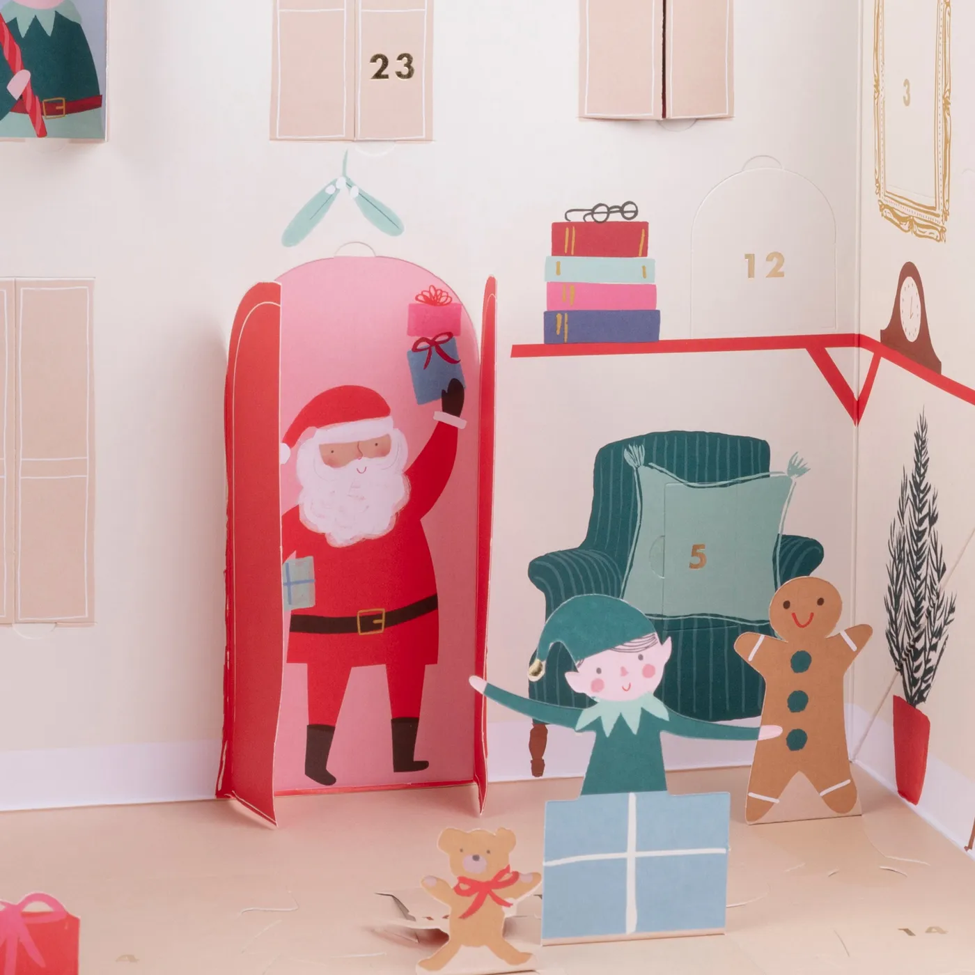 Paper Pop Up Advent Calendar – Meri Meri EU