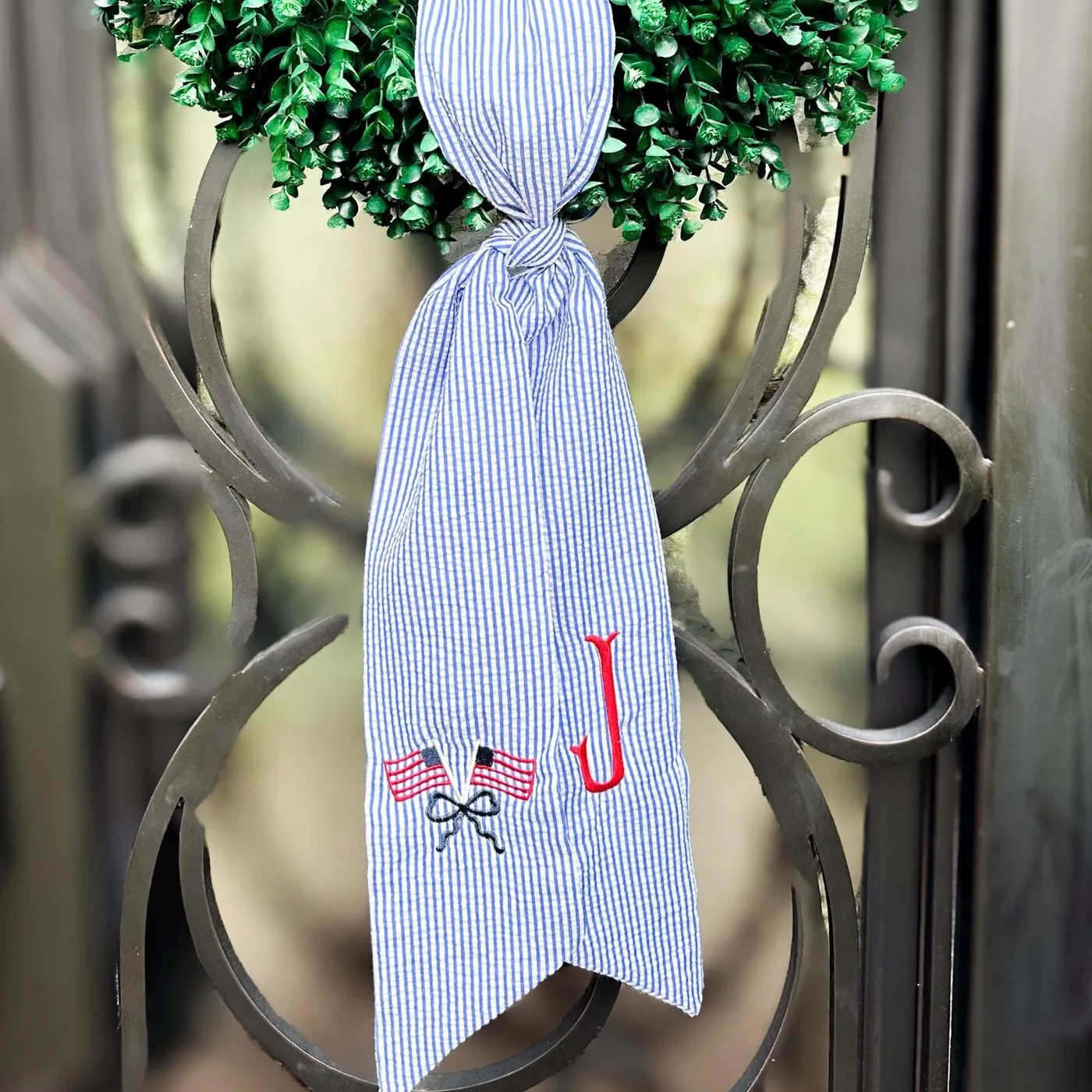 Patriotic Wreath Sash – The Little Lamb House