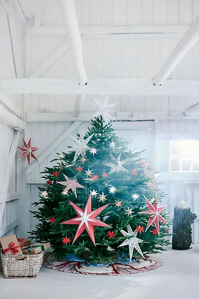Patterned Paper Star Lights | Terrain