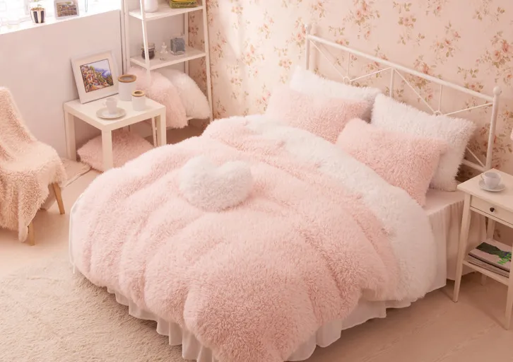 Pink, Pink, Pink and Fluffy! Best Bedding for Girls! – LushYourHome