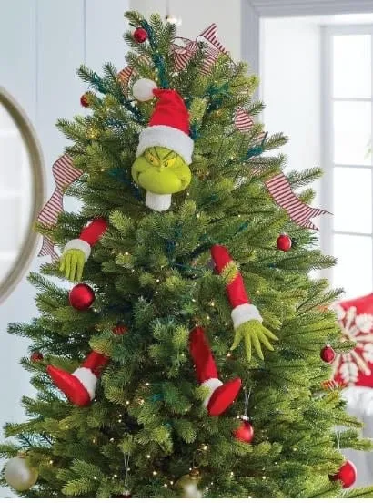 Possible Dreams Decorate Grinch in a Cinch Tree Topper
