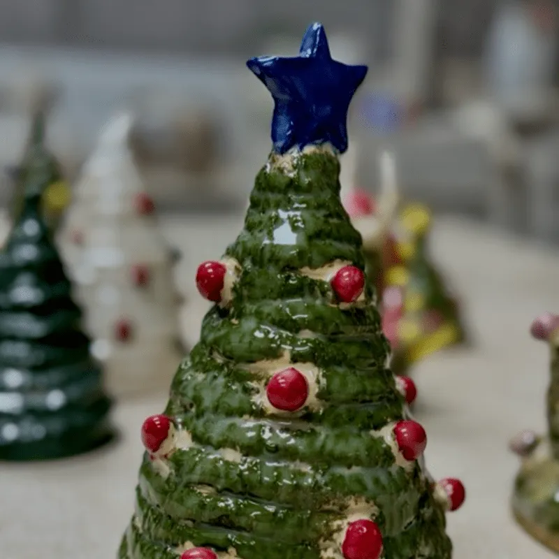 Pottery - Coil Christmas Tree