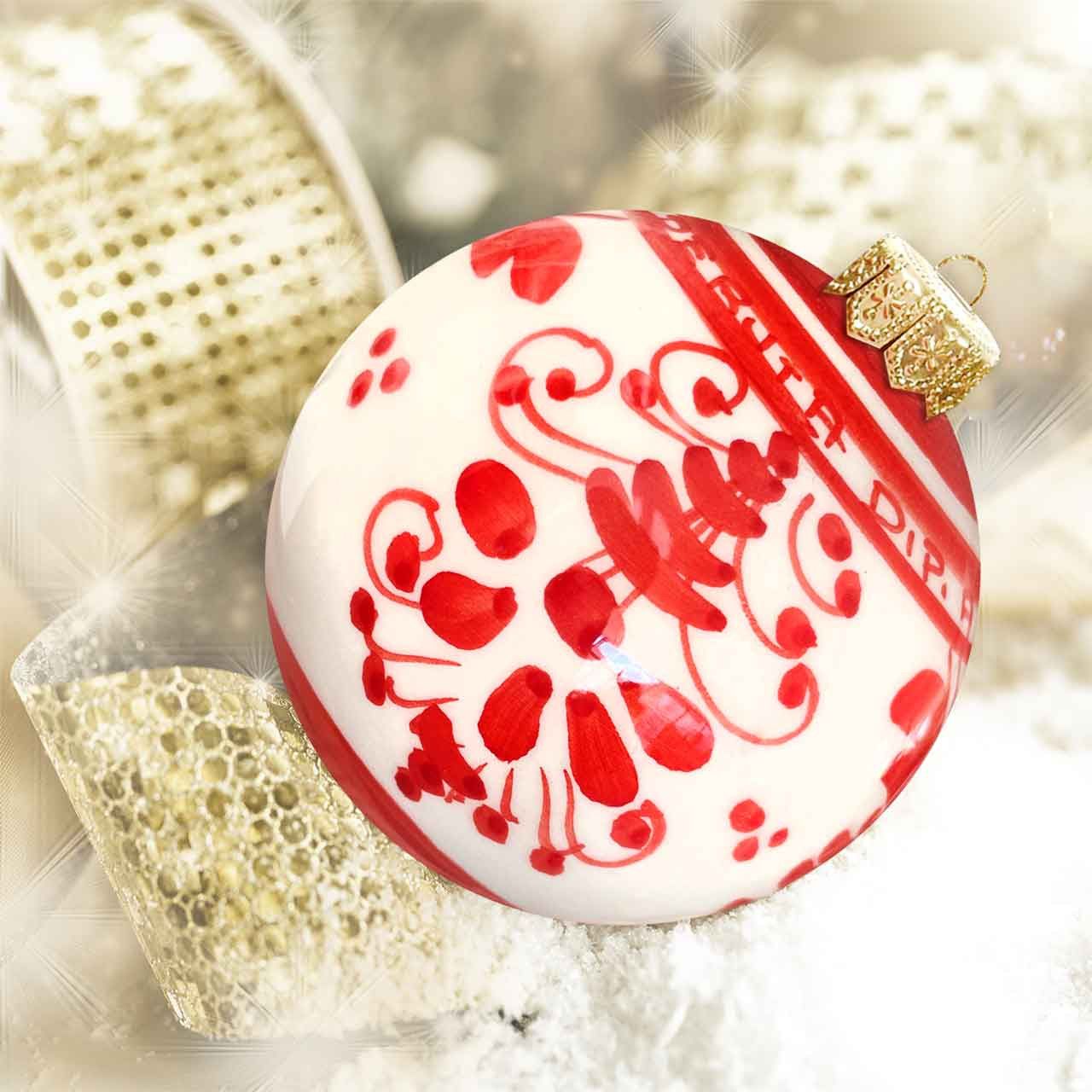 Pottery Store of Christmas Ball-Italy