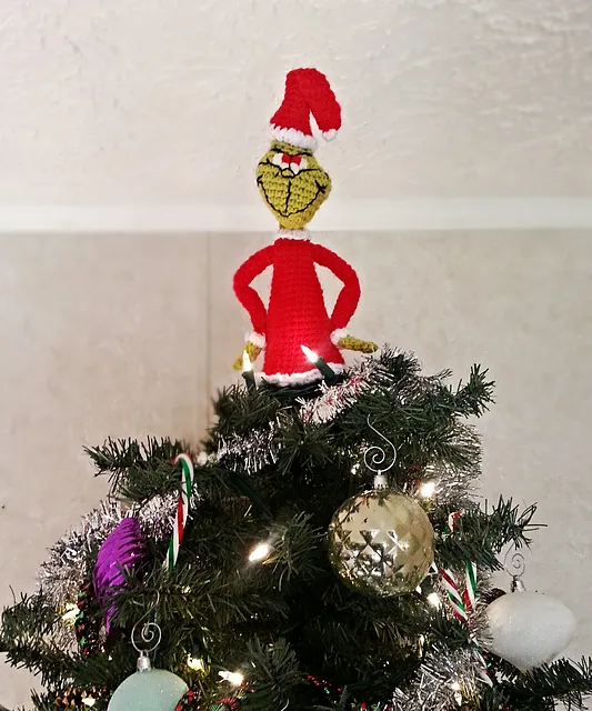 Ravelry: The Grinch Tree Topper pattern by Rachel Bateman