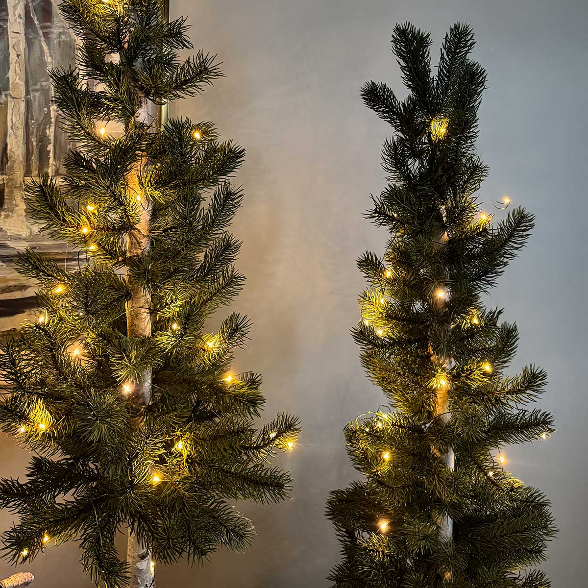 Realistic Slim Christmas Tree UpCycle - Made By Barb