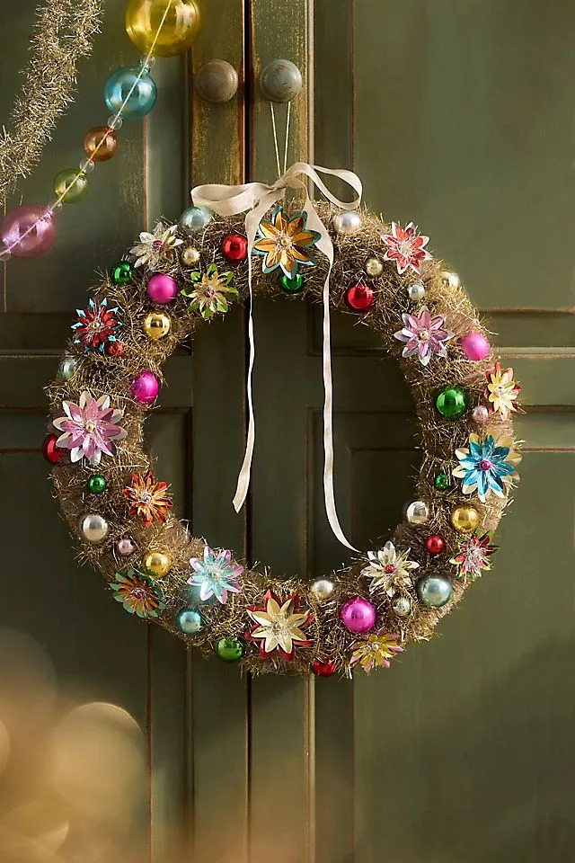 Reflector Tinsel Wreath | Terrain