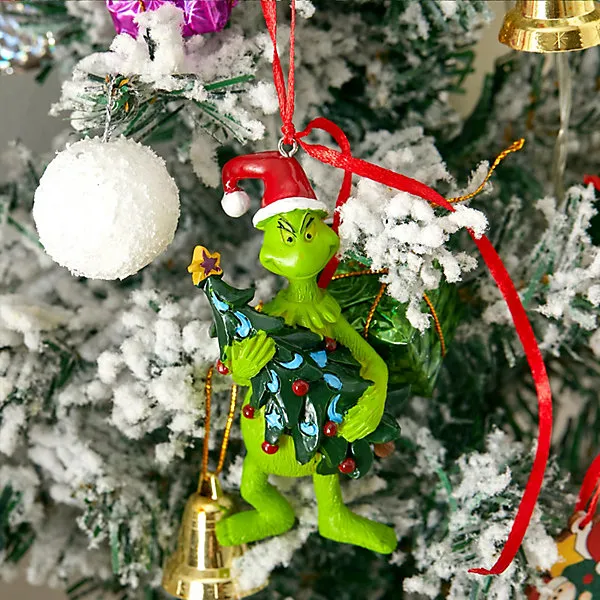 Resin Christmas Tree Hanging Decoration Grinch Ornament