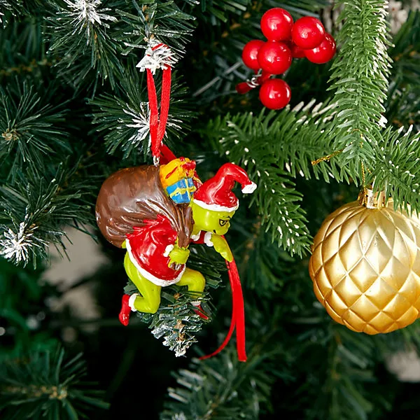Resin Christmas Tree Hanging Decorations Grinch Ornament