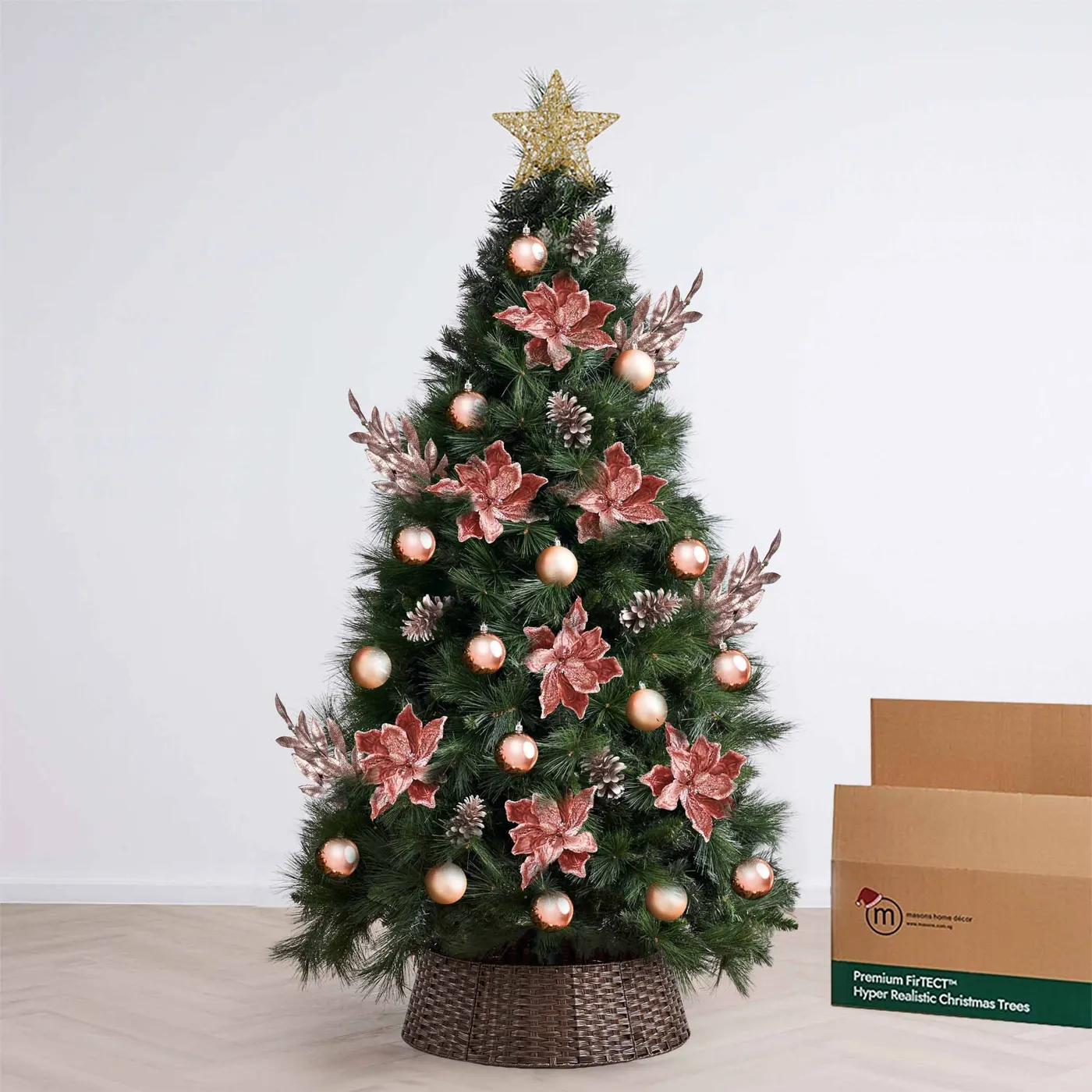 Rose Gold Theme Christmas Tree Premium Bundle by Masons Home Decor - Christmas  Tree Singapore - Christmas Tree Singapore | #1 Christmas Trees in Singapore