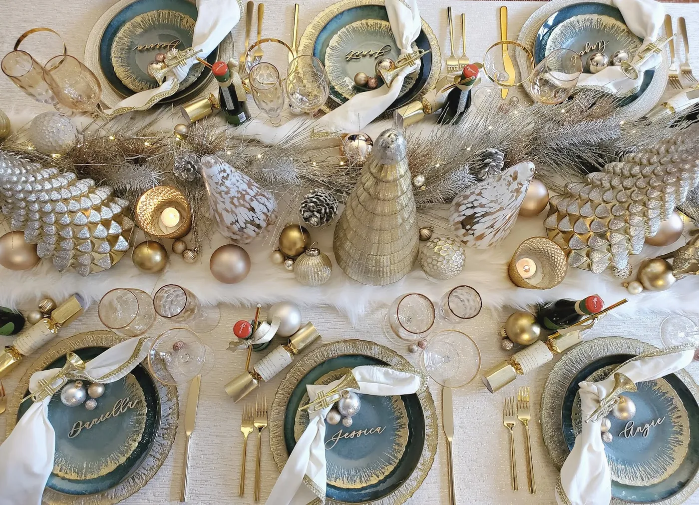 Rosemary & Thyme: Glitz and Glam New Year's Eve Table