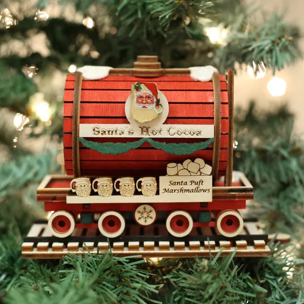 Santa's Hot Cocoa Tanker Ornament – Trains.com Store