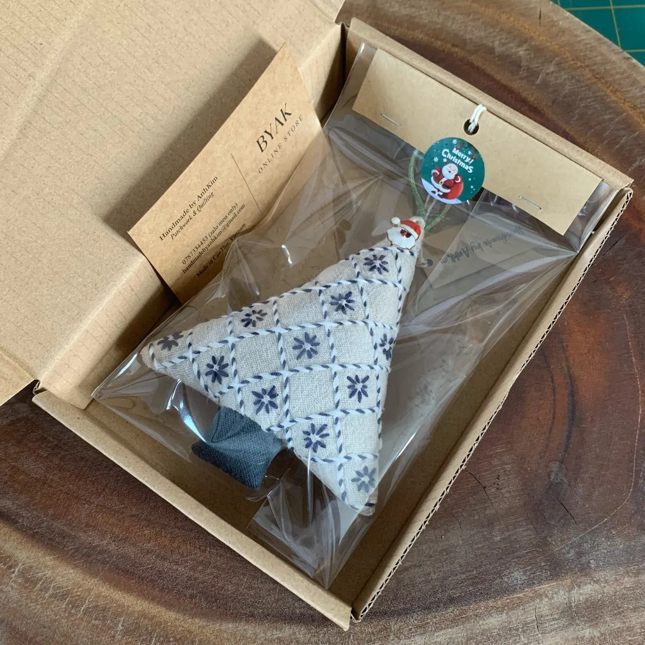 Sashiko Fabric Christmas Tree - byAnhKim | CHUS