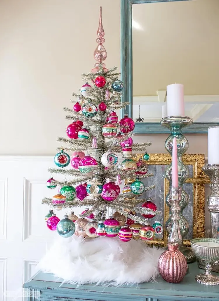 Shiny Brite Ornaments Tinsel Christmas Christmas Trees Collecting Vintage Christmas Ornaments American Farmhouse Style