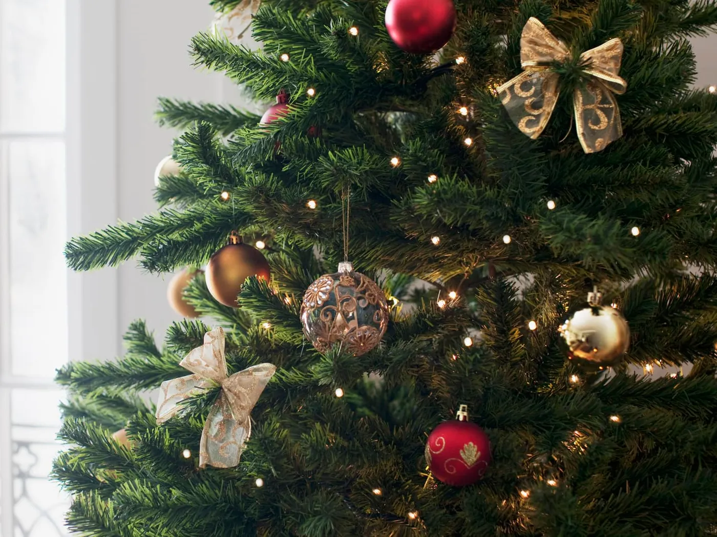 Shop Mr. Christmas Ceramic Tree Ornaments on Sale at QVC | Apartment Therapy
