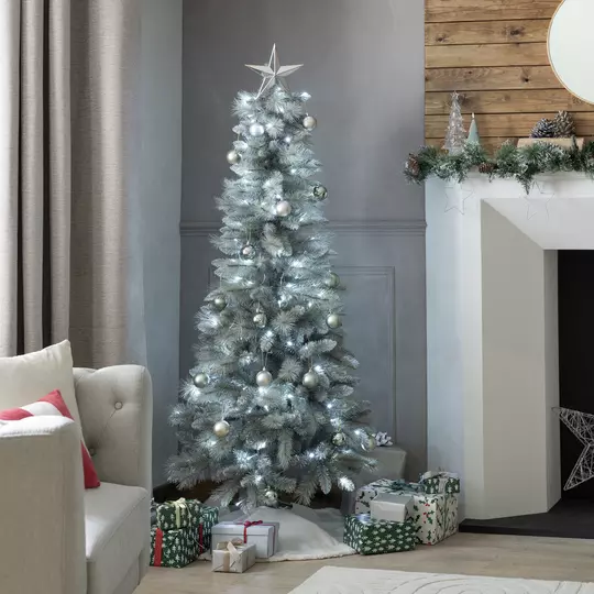 Silver Christmas trees | Argos