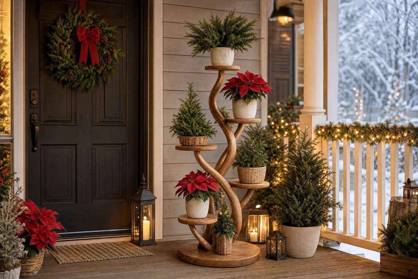 Small Entryway Christmas Decor: 7 Ideas for Tight Spaces