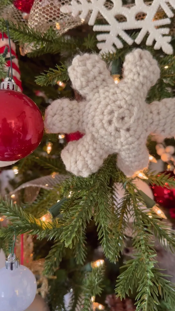 Snowflake Ornament Crochet Pattern