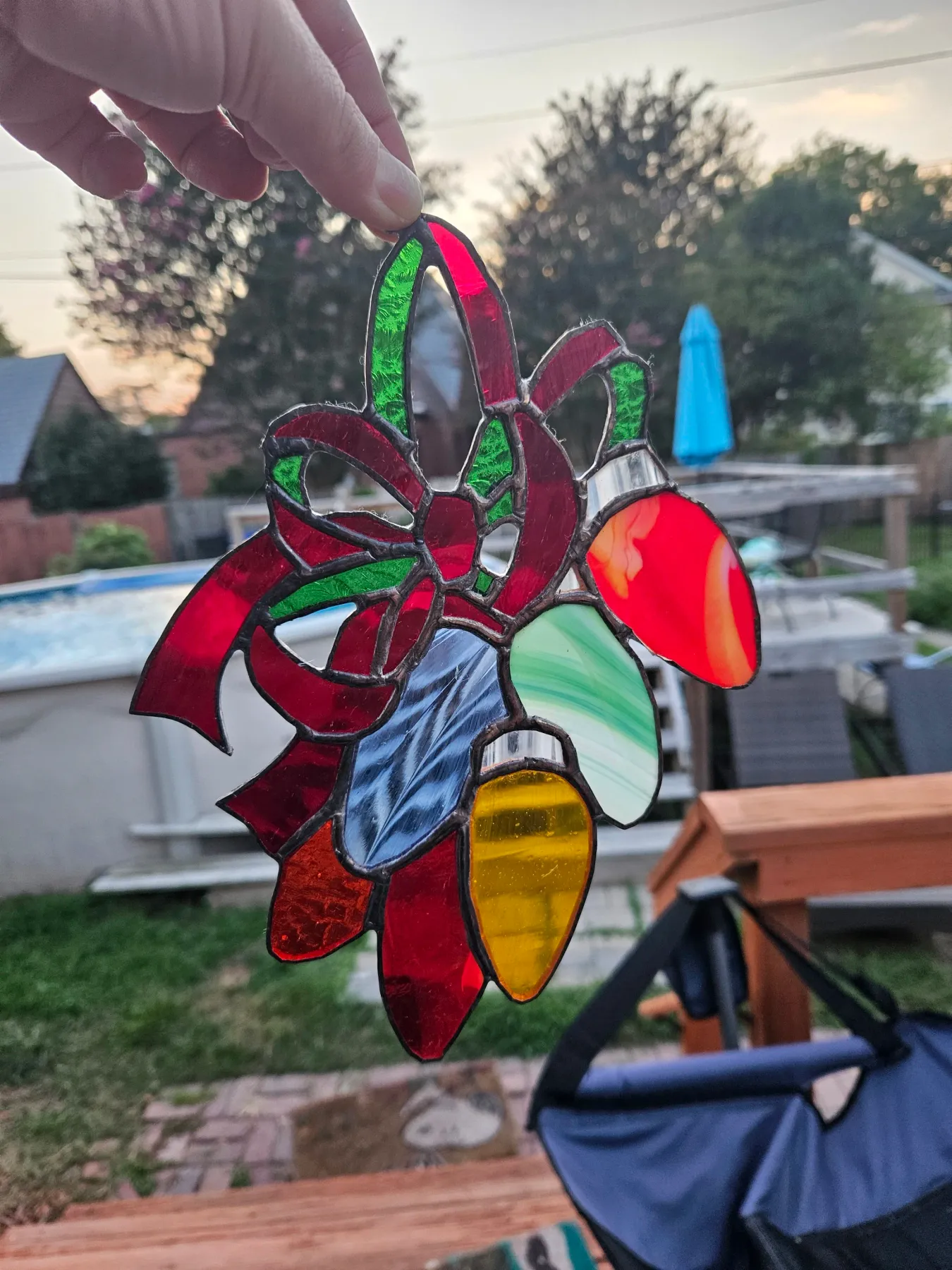 Stained Glass Christmas Lights — Atlantis Art