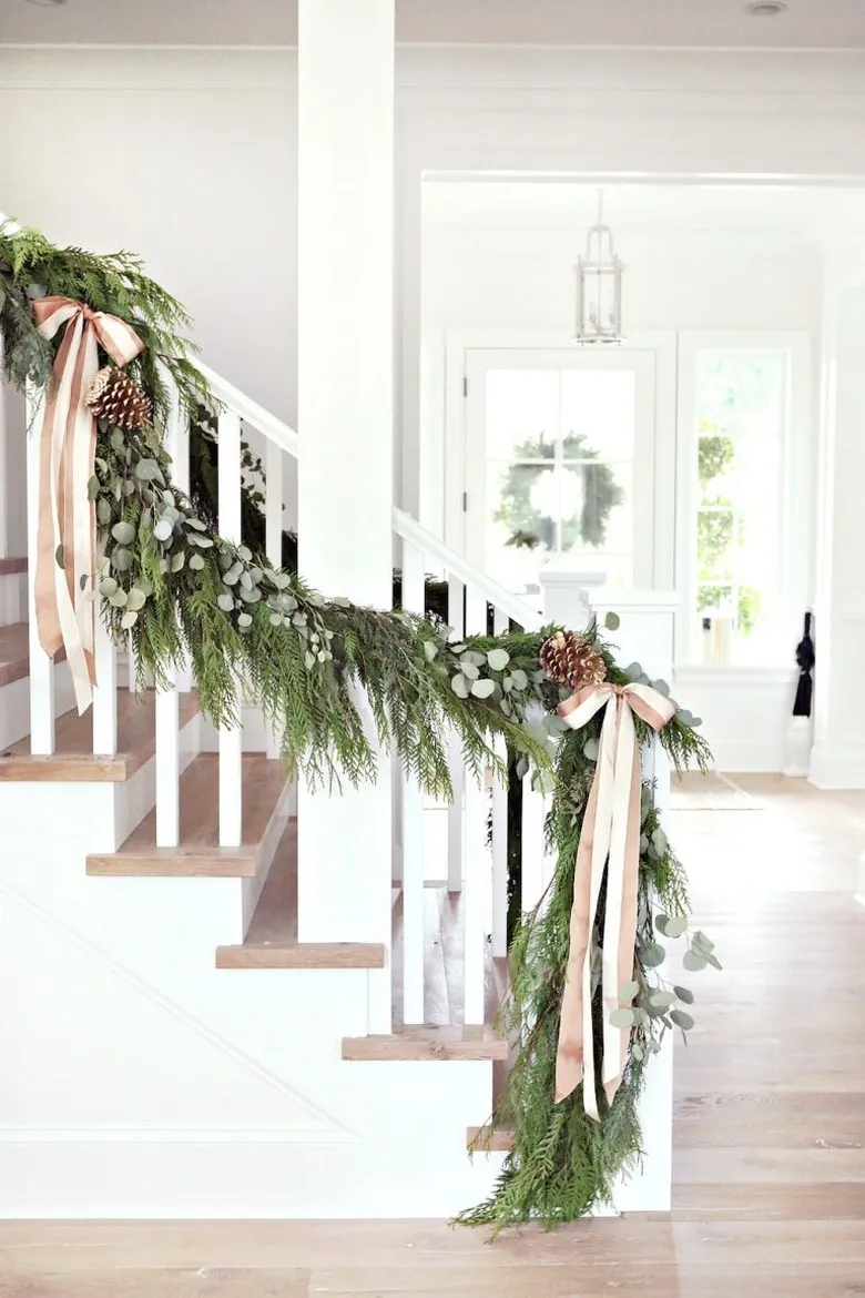 Step Up Your Game With These Christmas Decorations For Your Stairs