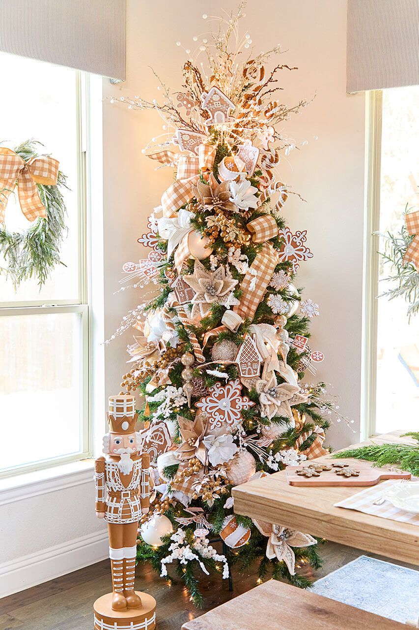 Sweet & Subtle: A Neutral Gingerbread Kitchen Tree - Decorator's Warehouse