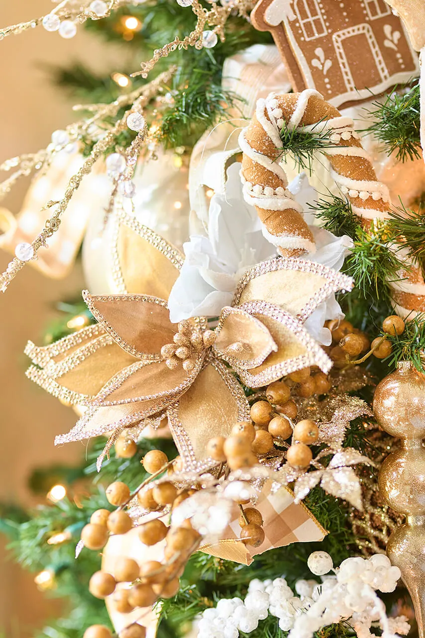 Sweet & Subtle: A Neutral Gingerbread Kitchen Tree - Decorator's Warehouse