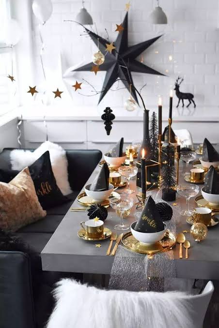 TABLE SETTING IDEAS FOR NEW YEARS EVE.., – Nuru The Light