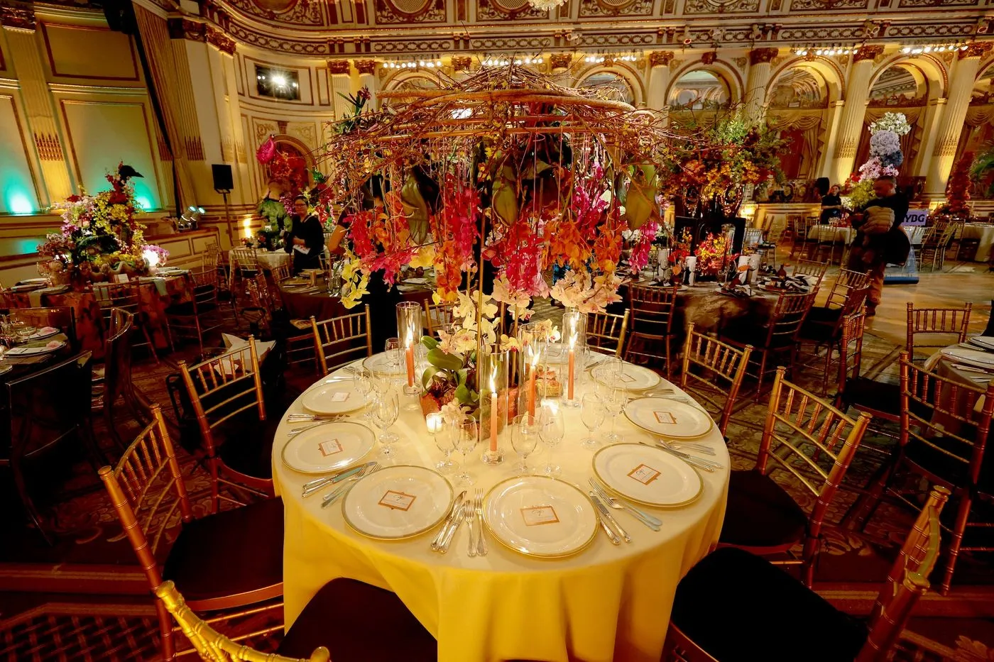 Tablescapes From New York Botanical Garden's 2026 Orchid Dinner