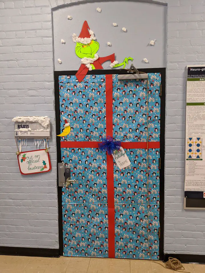 Thanks for the office decoration | Chou Group at University of Toronto