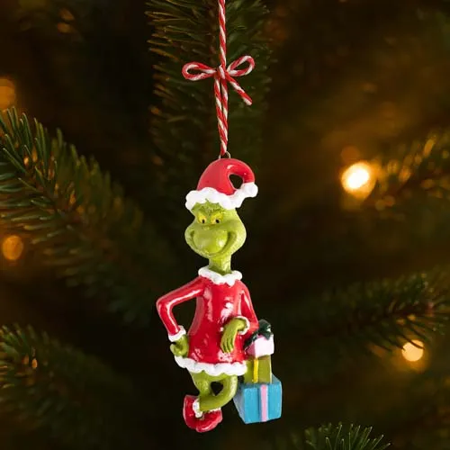 The Grinch Hanging Character Resin Decoration - Fizz Creations