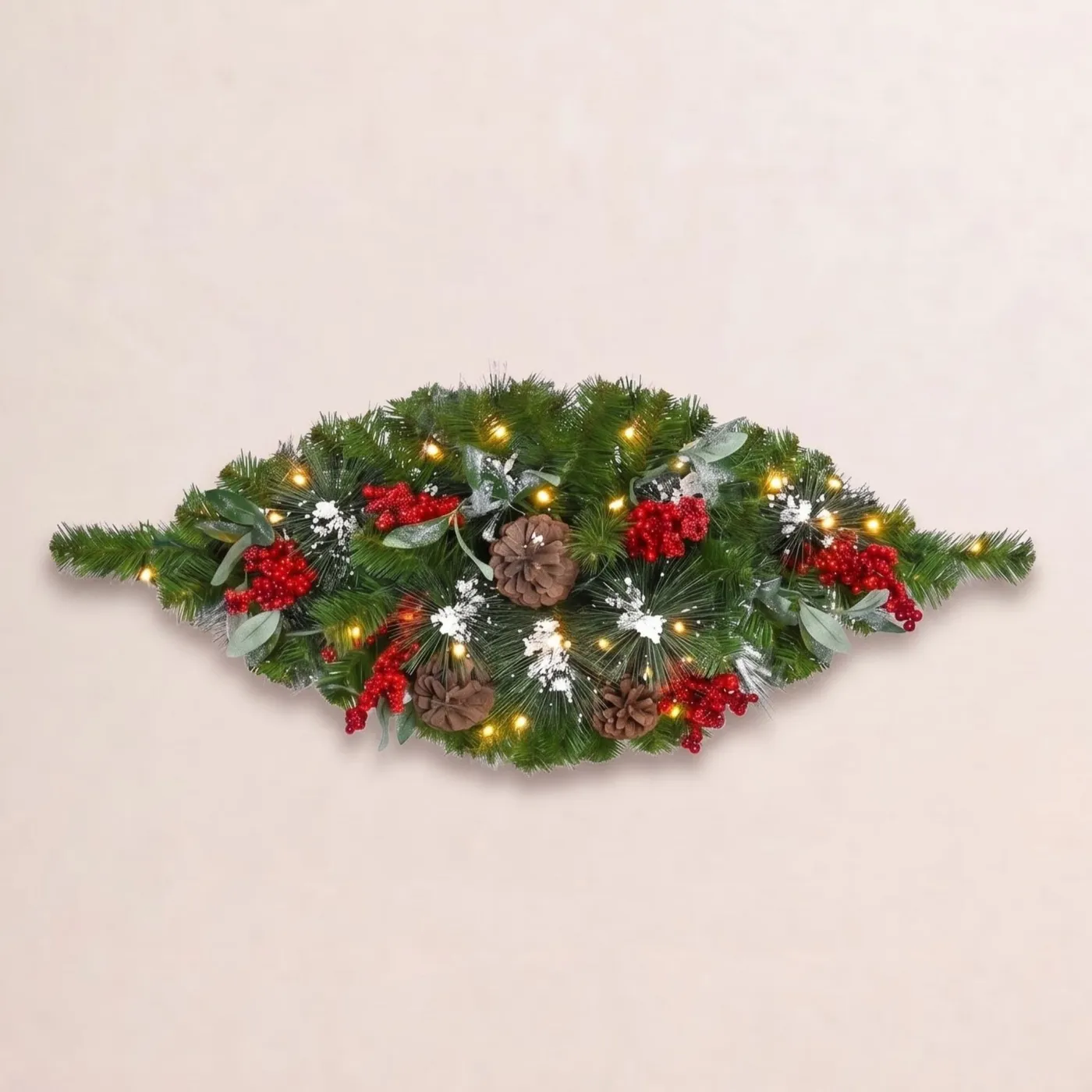 The Holiday Aisle® 36' Pre-Lit Artificial Pine Mailbox Cover & Reviews |  Birch Lane