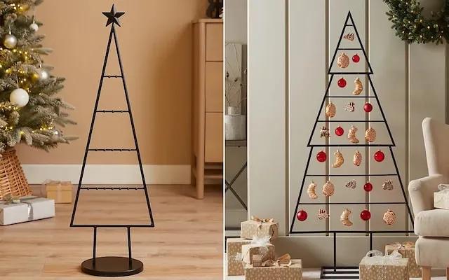 The joyless new Christmas tree trend: minimalist decorations and metal branches