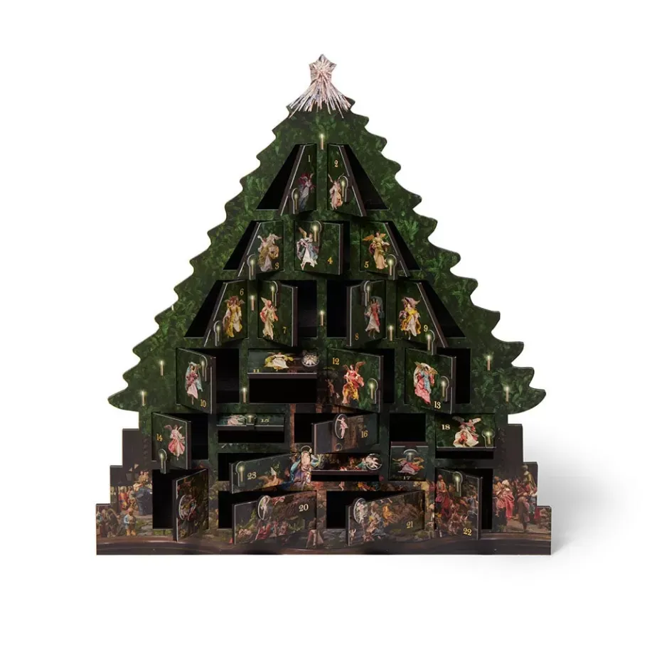 The Met Store Calendars*Angel Tree Wooden Advent Calendar – The Met Cloisters