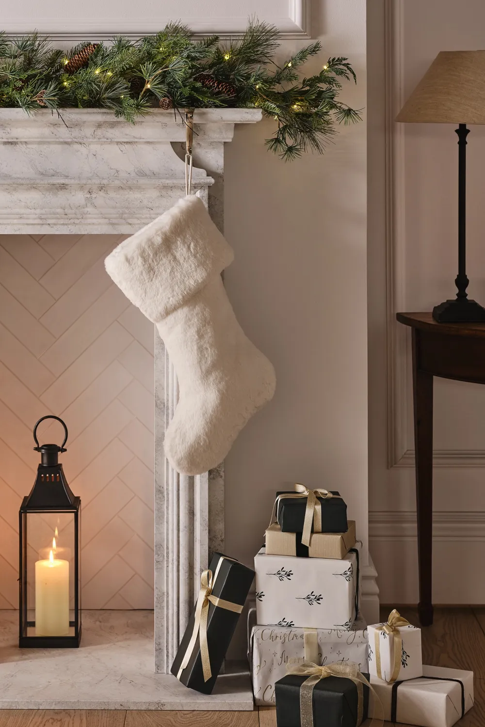 The Most Luxurious Christmas Stockings To Hang On The Mantel