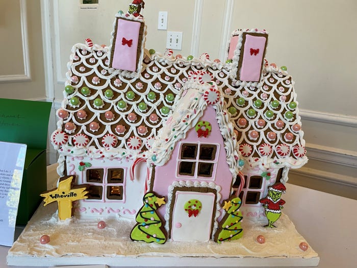 These gingerbread houses take the cake. See whimsical photos