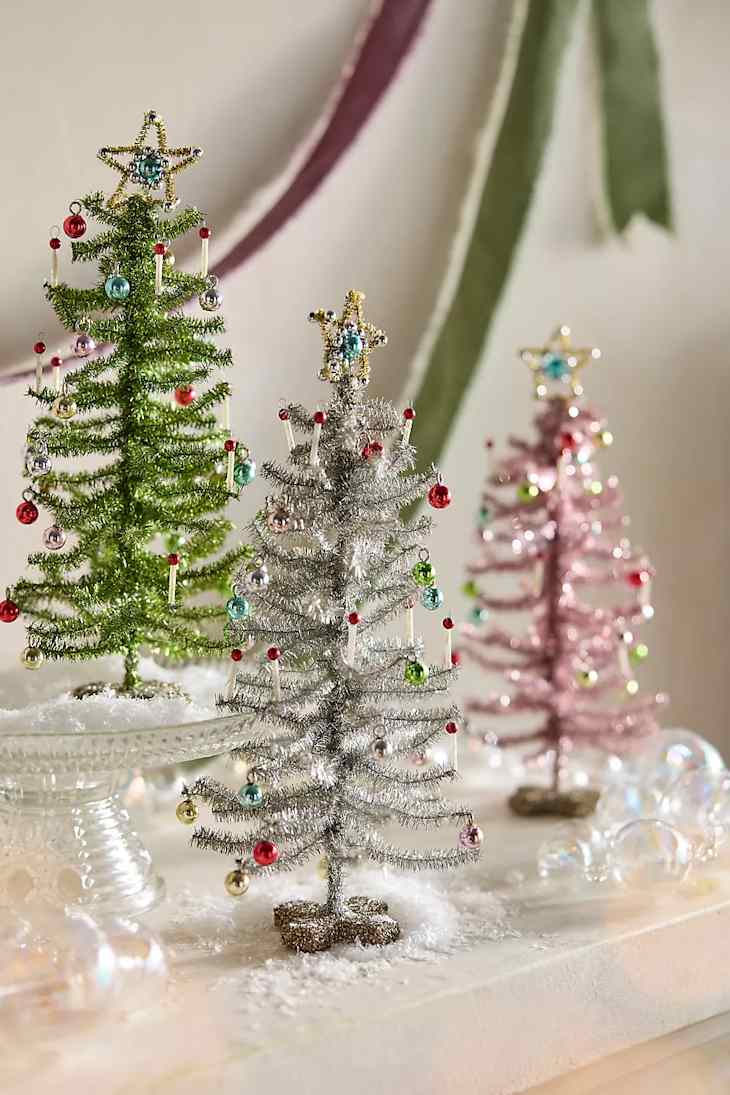 Tinsel Christmas Trees: 8 Designer Styling Tips & History | Apartment  Therapy