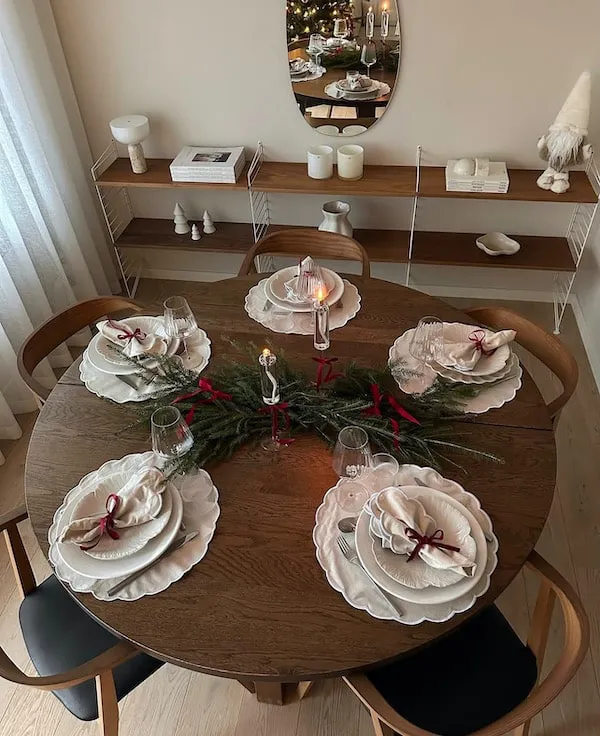 Top-tier Christmas Decor For Round Table + Rustic Glam Dining Room Sand  Premium-grade And
