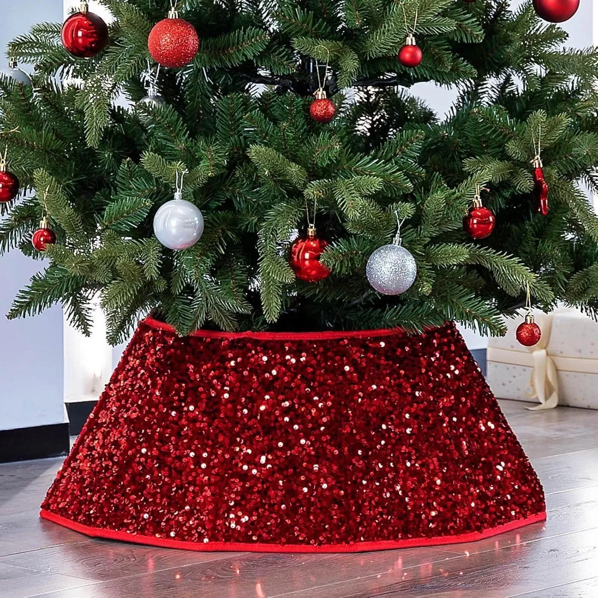 Tree Collar Multicolor Christmas Tree Stands Skirts Best Christmas Tree Collar Ideas!