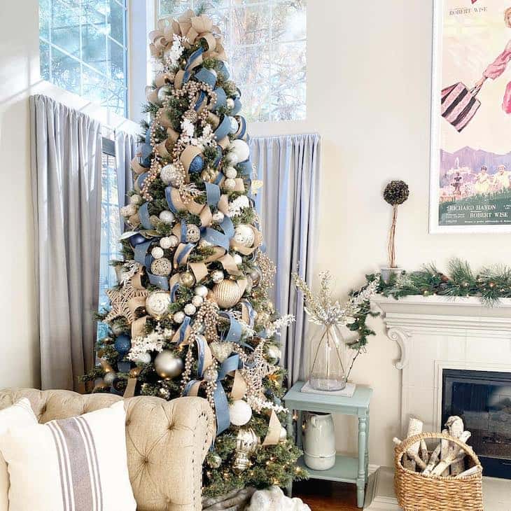 Unveiling the Beauty of Blue Christmas Trees - Farmhousehub