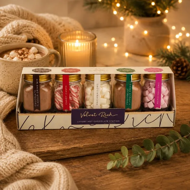 Velvet Rich Luxury Hot Chocolate Station 345g | Home Bargains