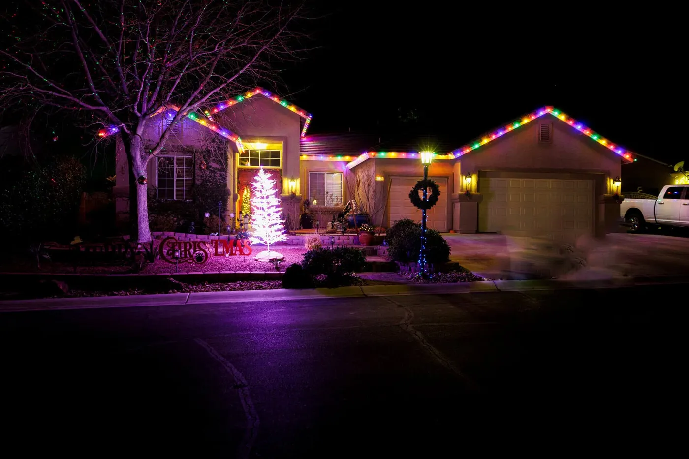 View Our Christmas Color Options and Previous Installations