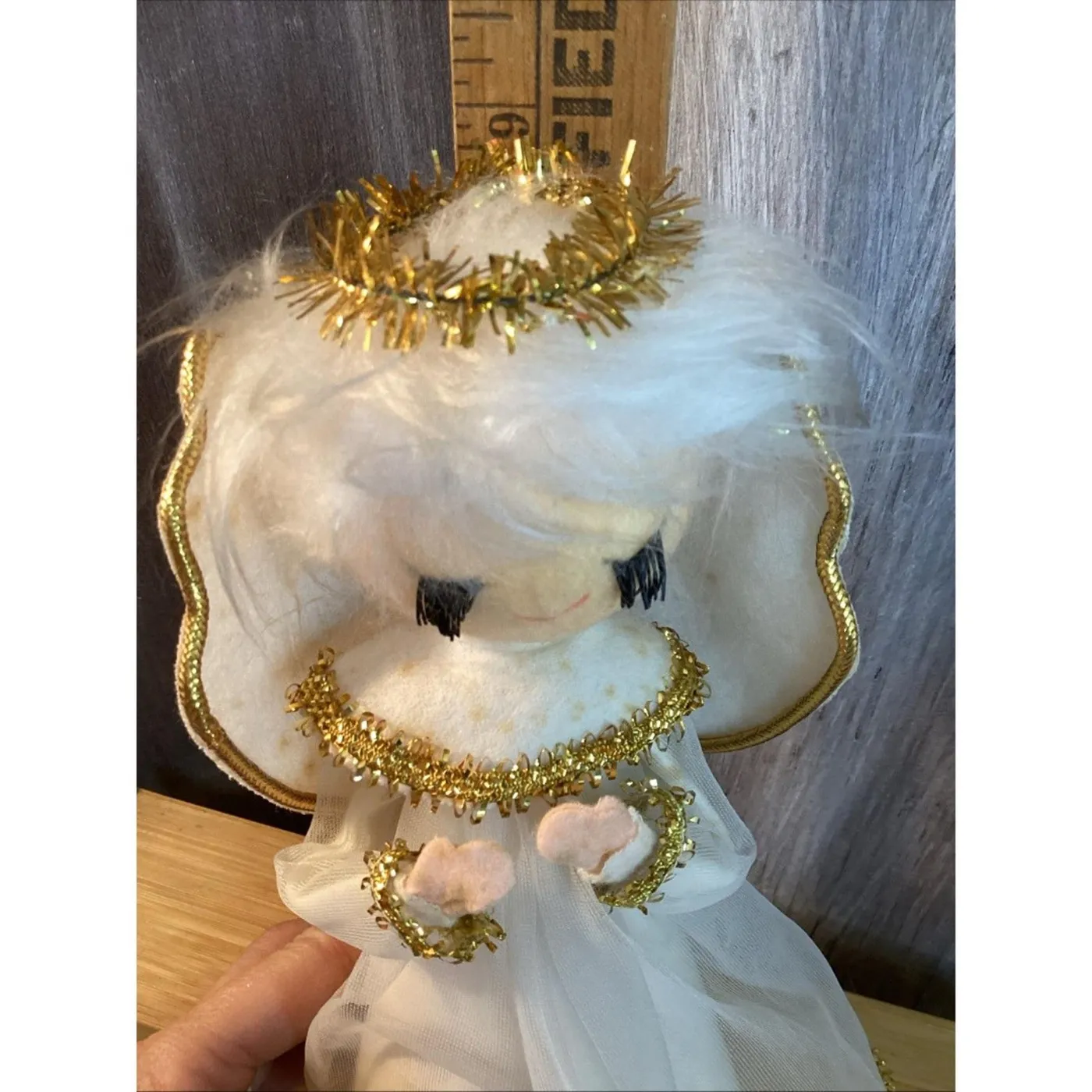 Vintage 1950s Christmas Angel Doll Tree | Mercari