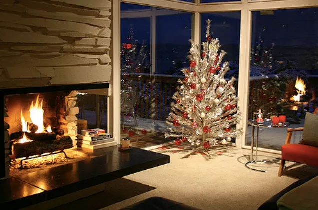 Vintage Aluminum Retro Christmas Tree A Vintage Evergleam Silver Aluminum  Tree Is Christmas Gold — Stay Apparel