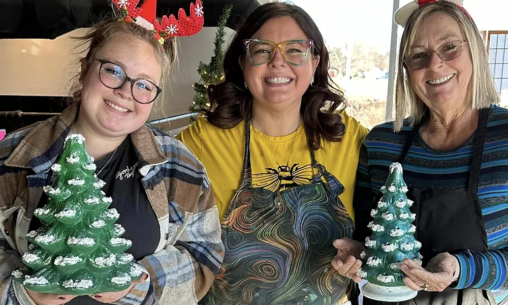 Vintage Ceramic Tree Paint Party - St. Julian