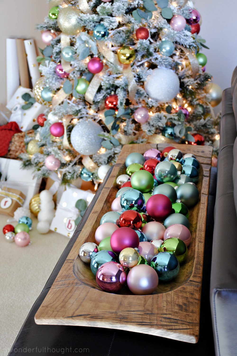 Vintage Style Christmas Tree - A Wonderful Thought