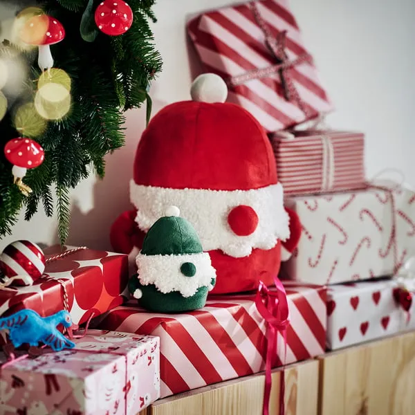 VINTERFINT decoration, Santa Claus green, 51/2' - IKEA