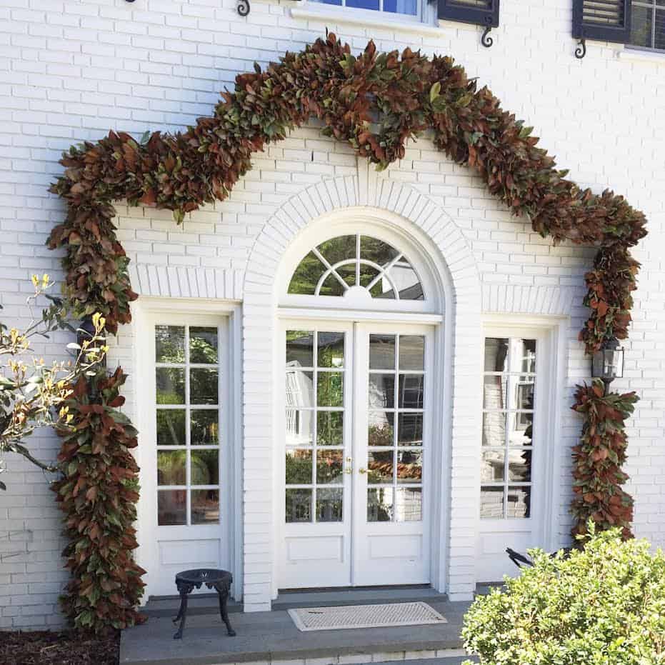 Weston Farms Magnolia Garland – Preserved Luxury Magnolia Decor