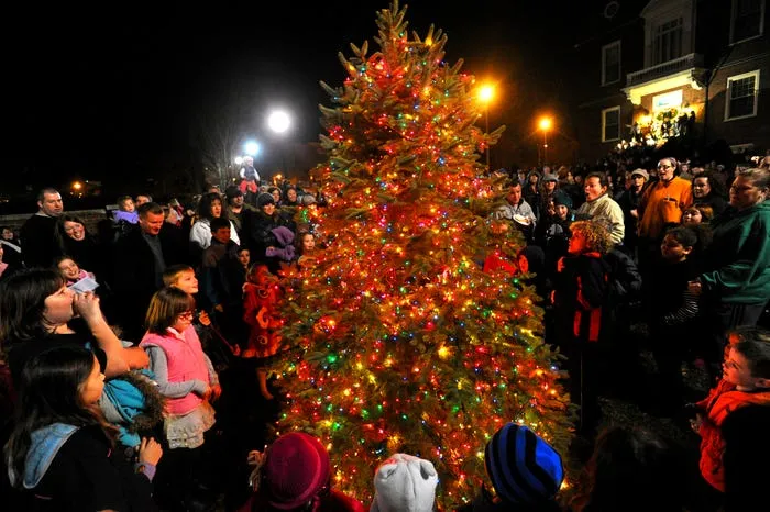 Weymouth lights its Christmas tree