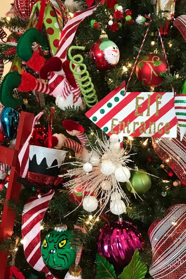 Whimsical Bright Green Christmas Tree FT Christmas Tree Bendable Whimsical Christmas Tree Artificial Green Christmas Trees