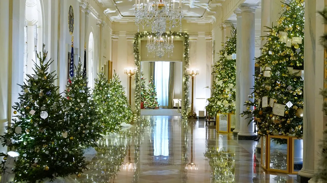 White House 2022 Christmas decorations: Jill Biden unveils theme | wkyc.com