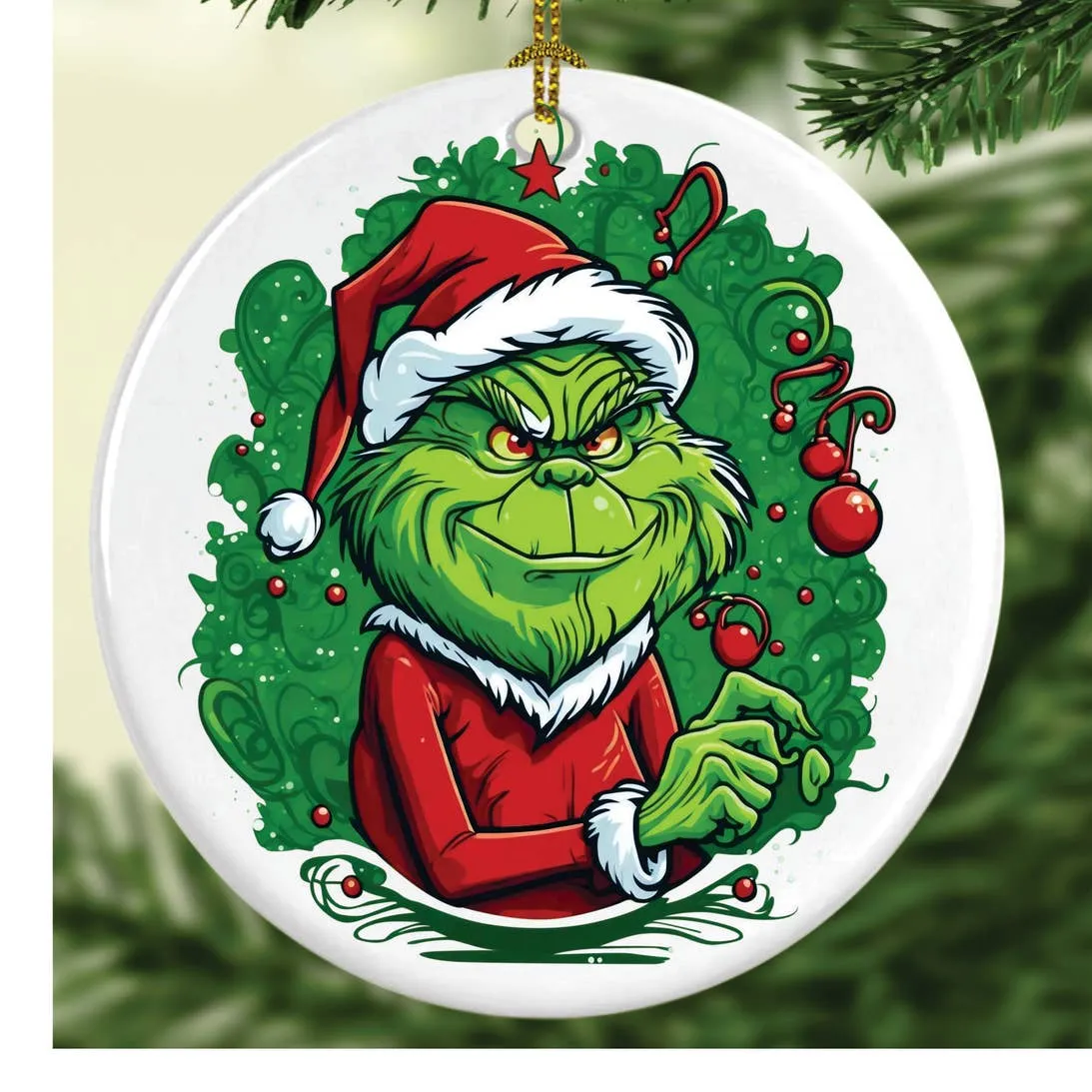 Wholesale Grinch Dog Max Christmas Ornament, Funny Ceramic Xmas Tree for  your store - Faire
